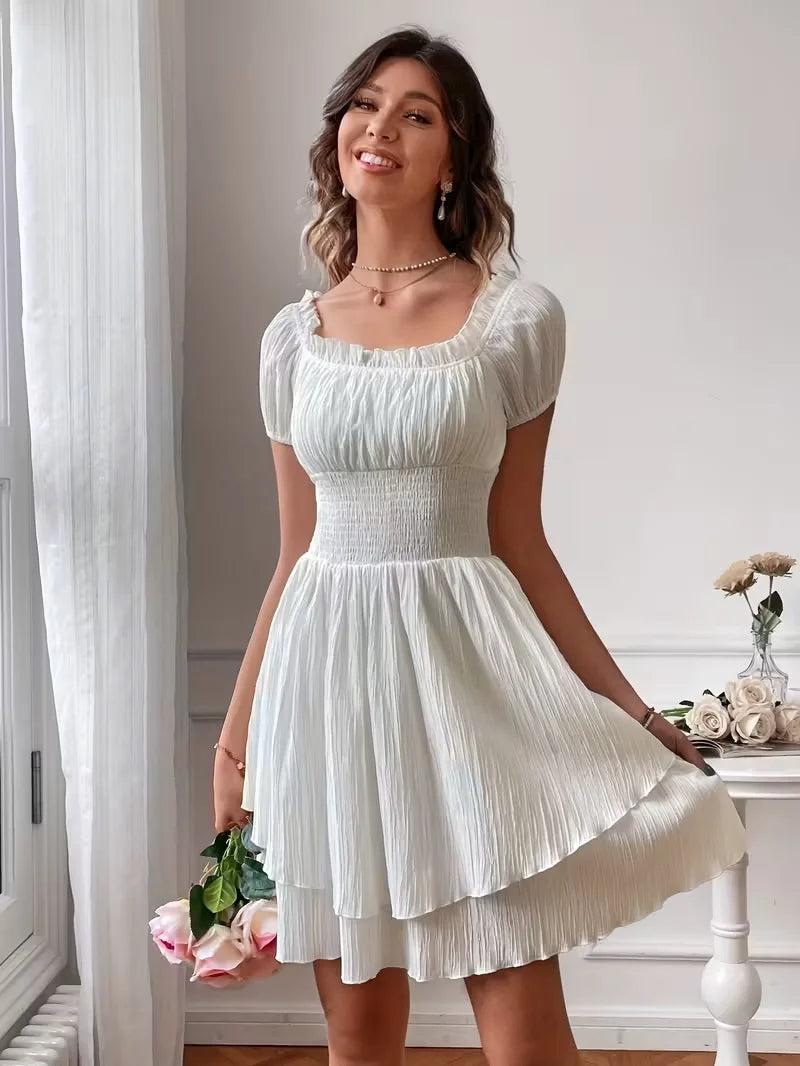 Breeze Off-Shoulder Mini Dress