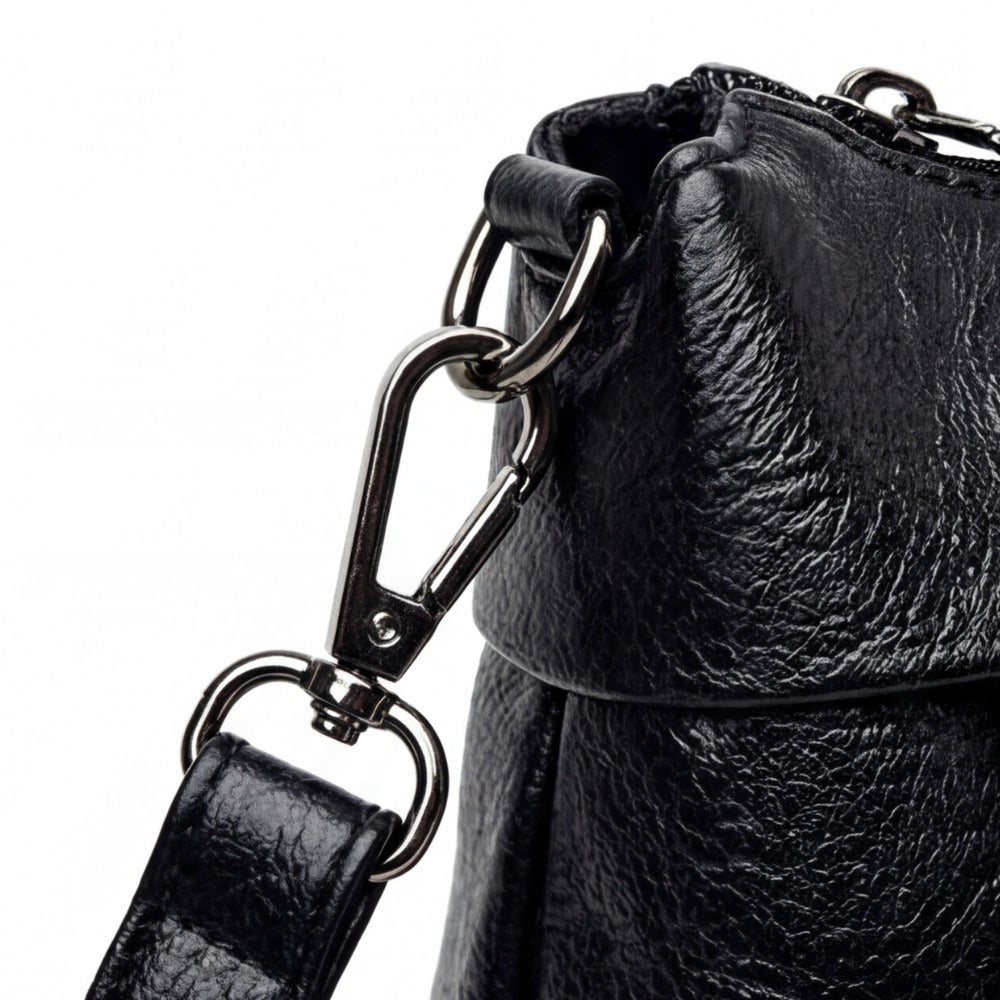 Women's Crossbody Shoulder Bag with Front Zip Pocket