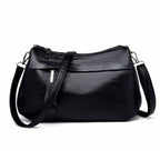 Women's Crossbody Shoulder Bag with Front Zip Pocket