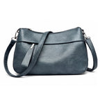 Women's Crossbody Shoulder Bag with Front Zip Pocket