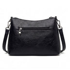 Women's Crossbody Shoulder Bag with Front Zip Pocket