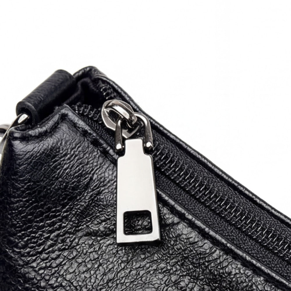 Women's Crossbody Shoulder Bag with Front Zip Pocket