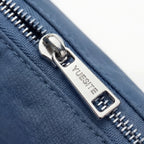Women's Crossbody Shoulder Bag with Multi-Zip Compartments