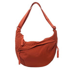 Women's Crossbody Shoulder Bag with Zip Pockets
