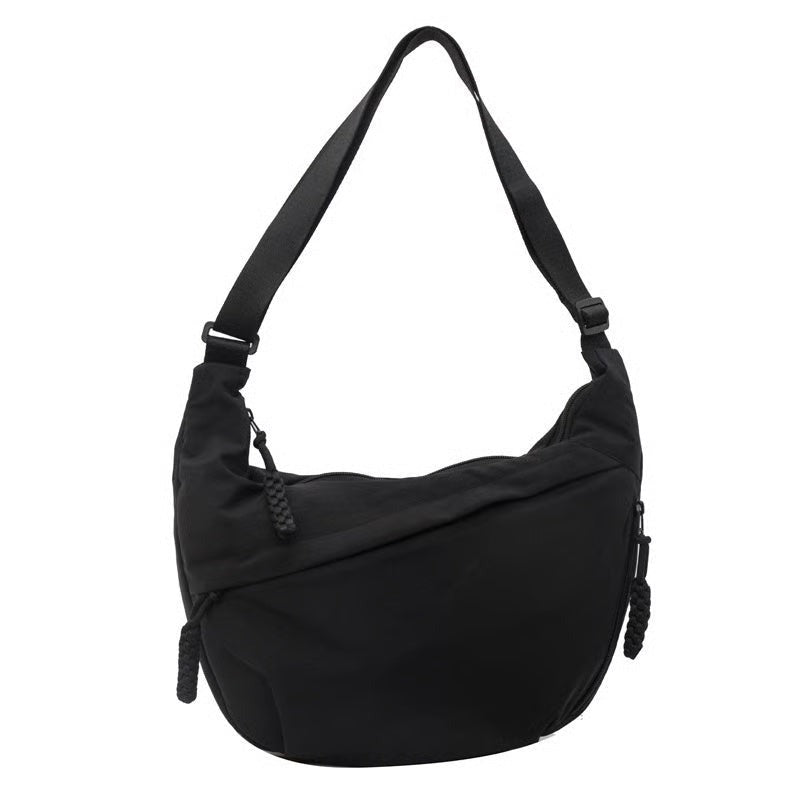 Women's Crossbody Shoulder Bag with Zip Pockets