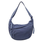 Women's Crossbody Shoulder Bag with Zip Pockets