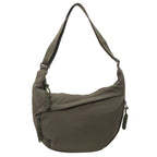 Women's Crossbody Shoulder Bag with Zip Pockets