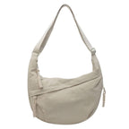 Women's Crossbody Shoulder Bag with Zip Pockets