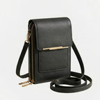Women's Crossbody Small Bag with Dual Zip and Front Pocket