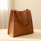 Women's Large Shoulder Tote Bag with Front Pocket