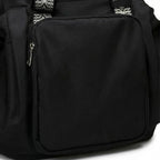 Women's Large Travel Tote Bag with Patterned Shoulder Strap