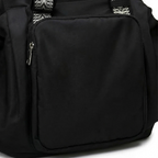 Women's Large Travel Tote Bag with Patterned Shoulder Strap