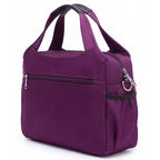 Women's Shoulder Crossbody Handbag with Multi-Compartment Zip
