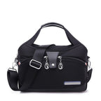 Women's Shoulder Crossbody Handbag with Multi-Compartment Zip
