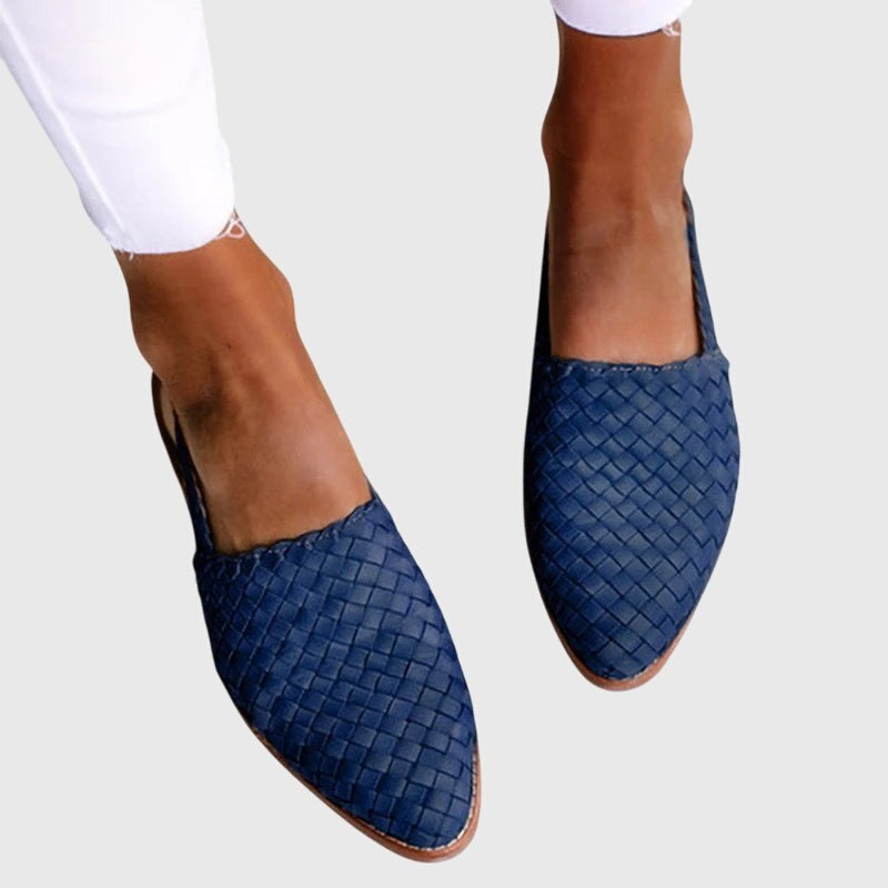 Women's Slip On Ballet Flats with Pointed Toe