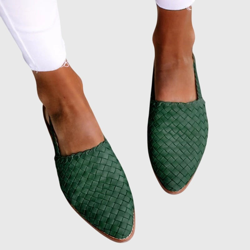 Women's Slip On Ballet Flats with Pointed Toe