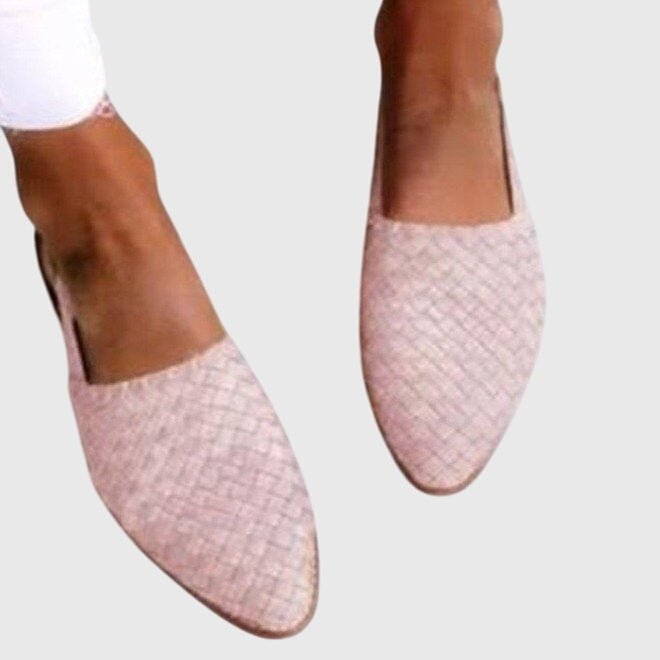 Women's Slip On Ballet Flats with Pointed Toe