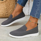 Women's Slip On Walking Shoes with Round Toe