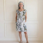 Women's Summer Floral Dress with Pockets