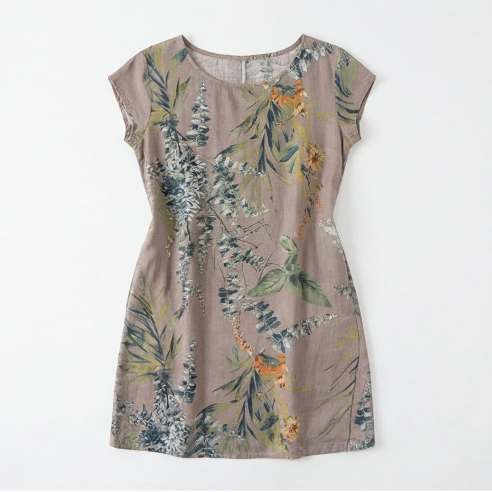 Women's Summer Floral Dress with Pockets