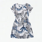 Women's Summer Floral Dress with Pockets