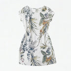 Women's Summer Floral Dress with Pockets