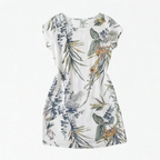 Women's Summer Floral Dress with Pockets