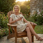 Women's Summer Relaxed Dress with Short Sleeve