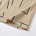 Women's Summer Relaxed Dress with Short Sleeve