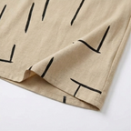 Women's Summer Relaxed Dress with Short Sleeve