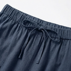 Women's Summer Relaxed Pants with Pockets and Drawstring Waist
