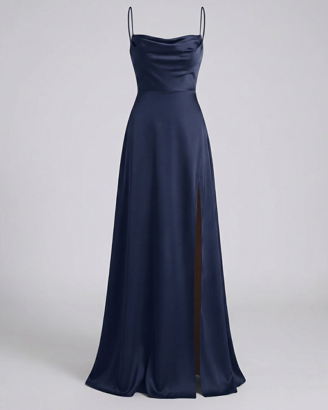 Women's Wedding Guest Evening Maxi Dress with Lace-Up Back
