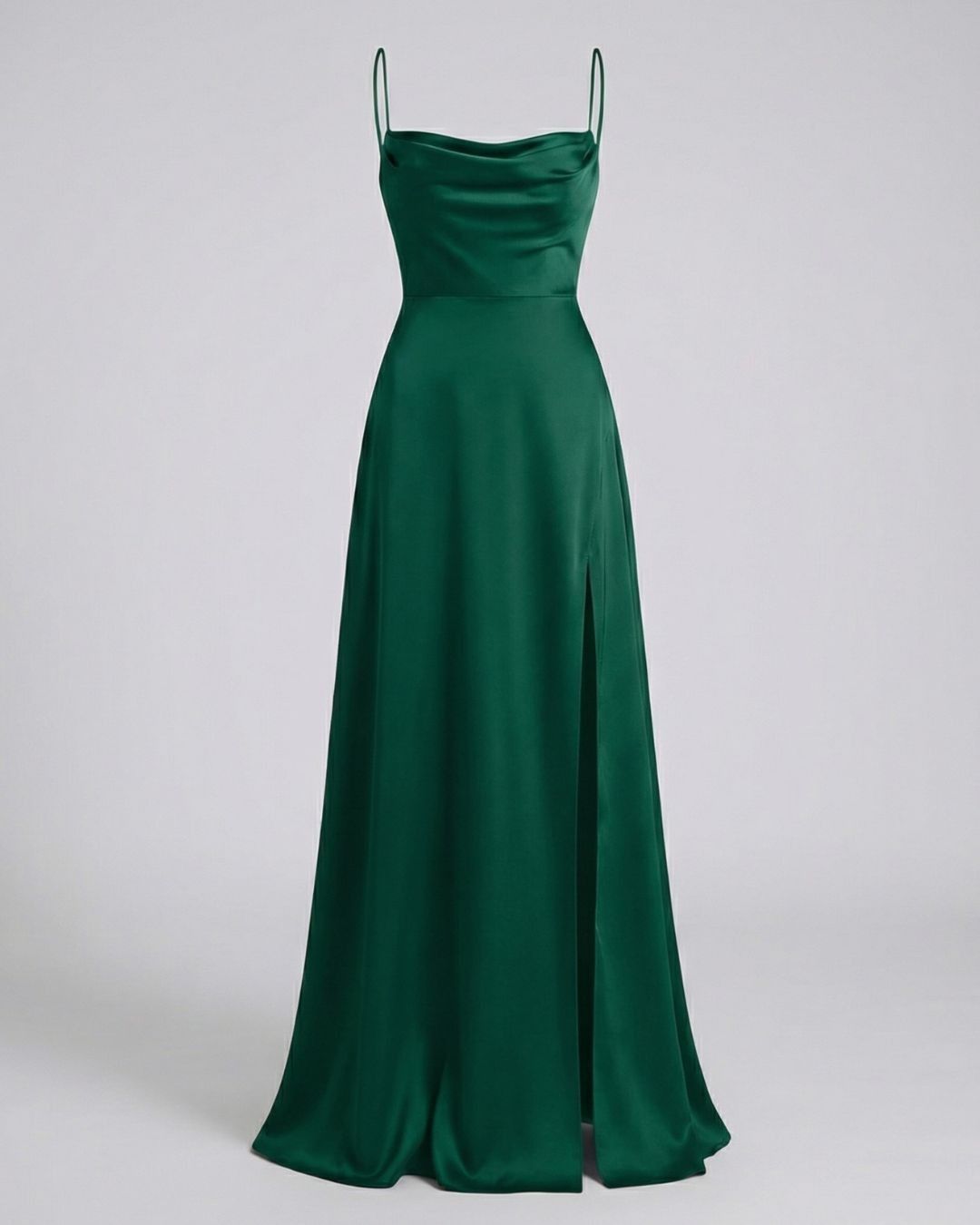 Women's Wedding Guest Evening Maxi Dress with Lace-Up Back