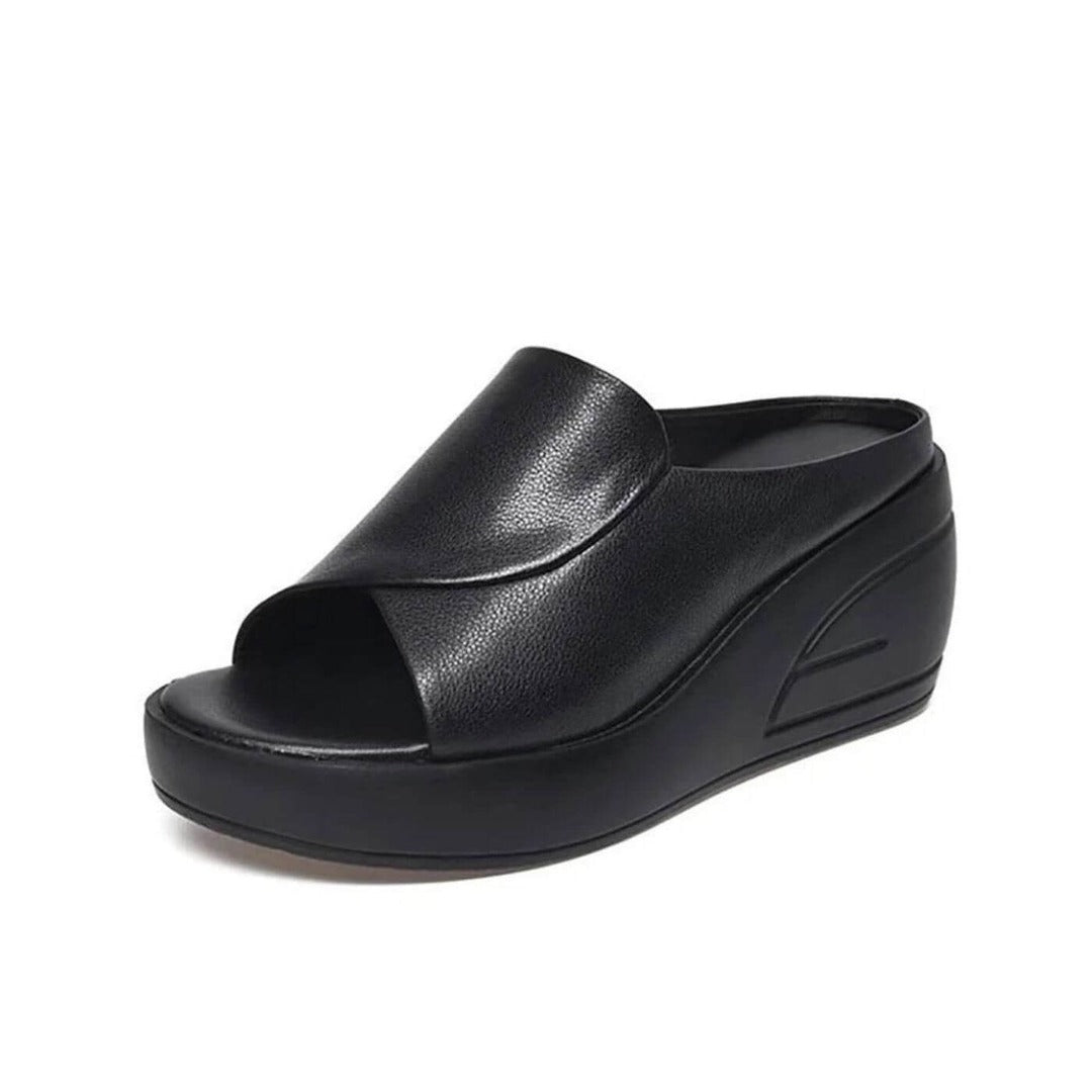 Women's Wedge Platform Sandals with Open Toe