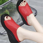 Women's Wedge Platform Sandals with Open Toe