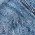 Women's Wide Leg High Waisted Jeans with Button Hem Slit