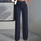 Women's Wide Leg High Waisted Pants with Pockets